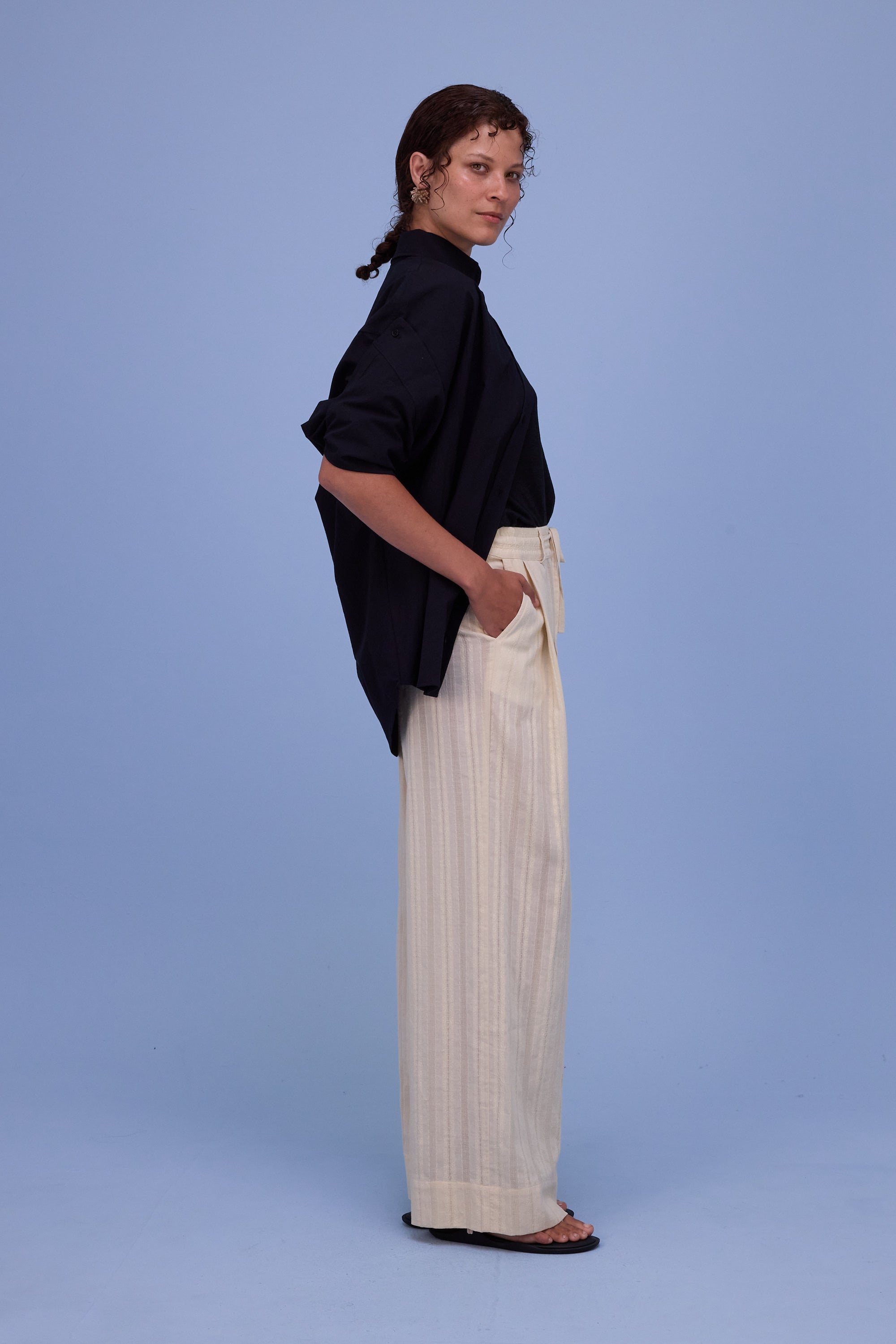 Haiko trousers in papyrus