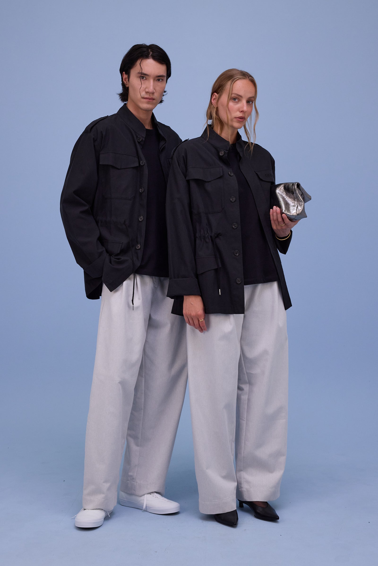 Harpo trousers in silver