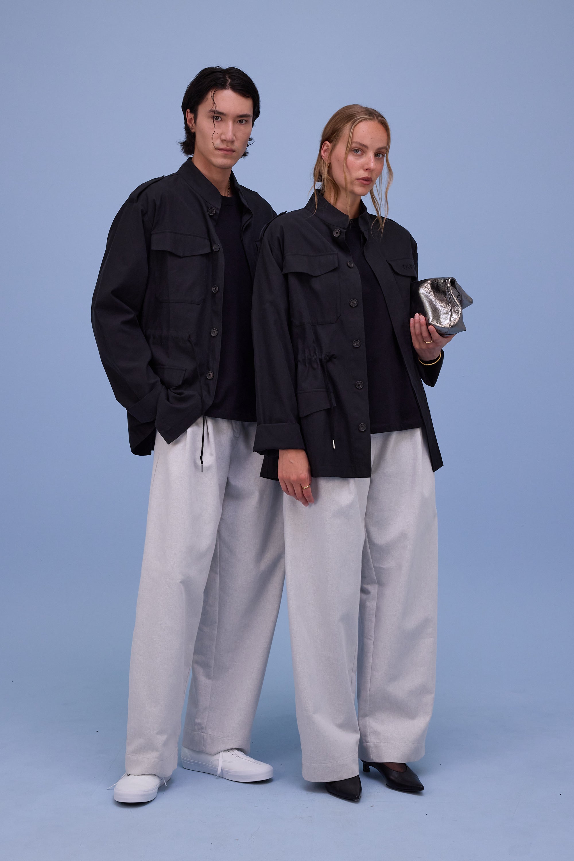 Harpo trousers in silver