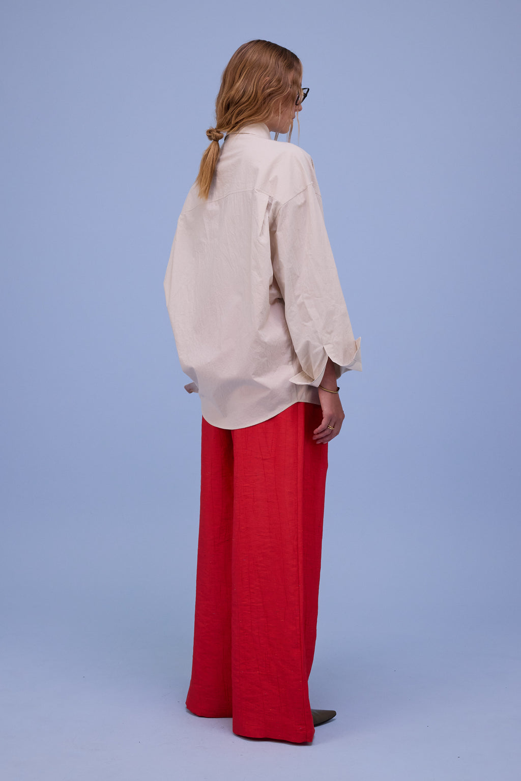 Guy broek in fiesta red santoso