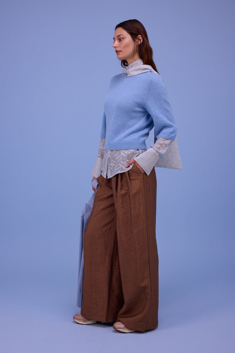 Guy trousers in biscuit santoso