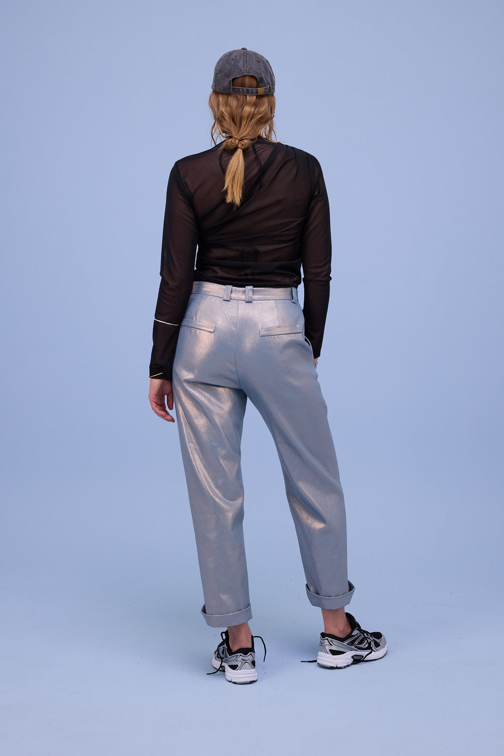 Gons trousers in moonlight