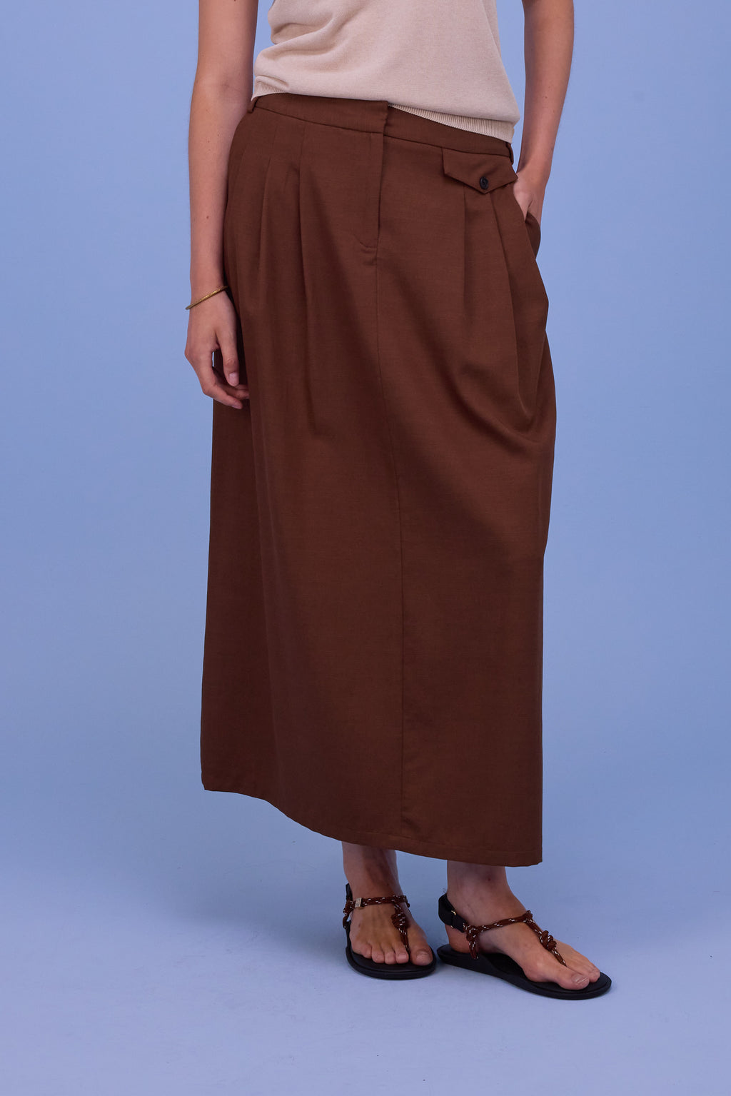 Helen skirt in cigar