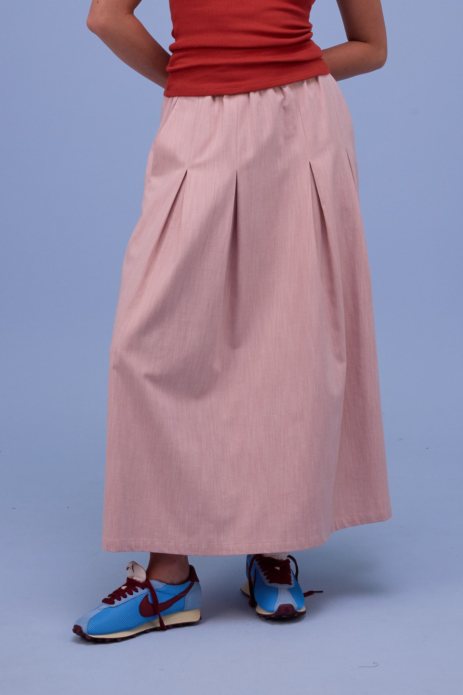 Fieke skirt in soft rose