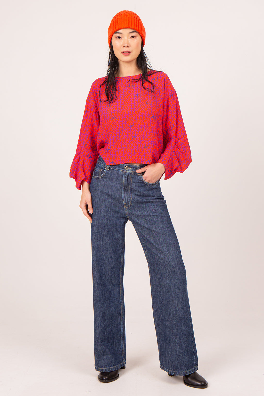 Dunkelblaue Jeans „Ziro“