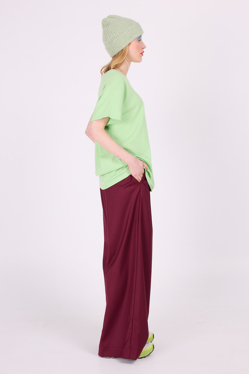 Pistazien-T-Shirt „Edna“