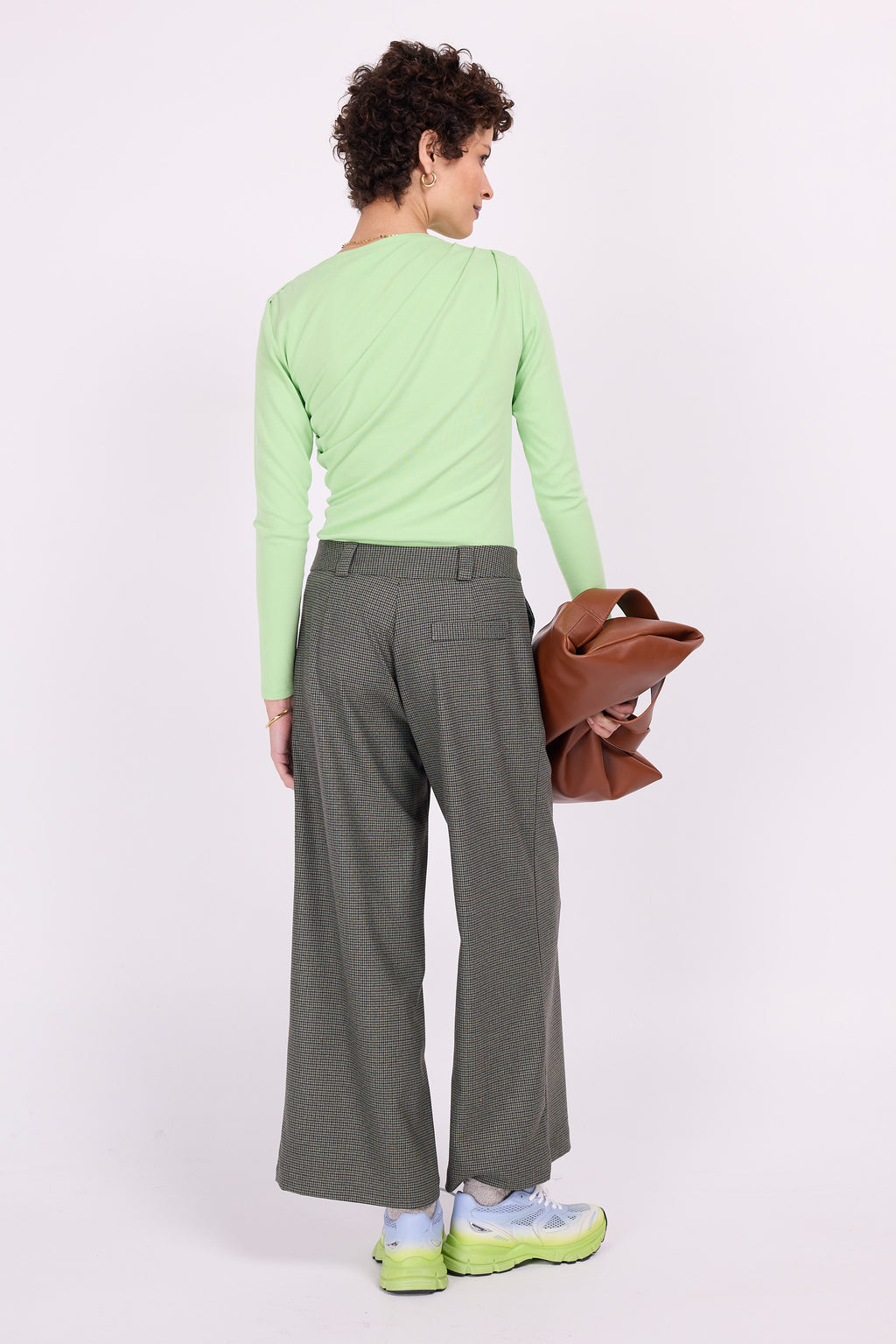 Pistazien-T-Shirt „Elaine“