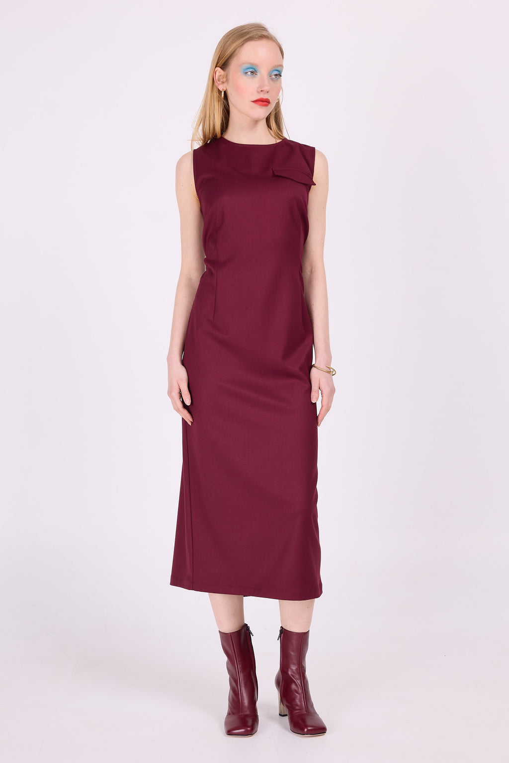 Emelia Cassis Kleid