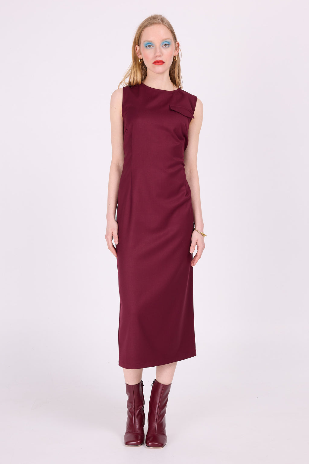 Emelia Cassis Kleid