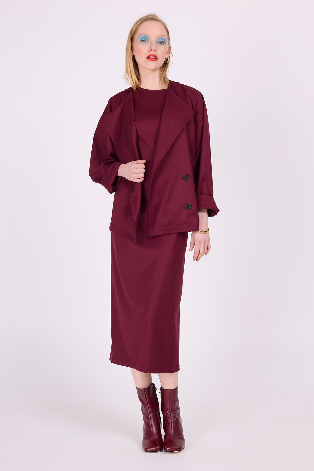 Emelia Cassis Kleid