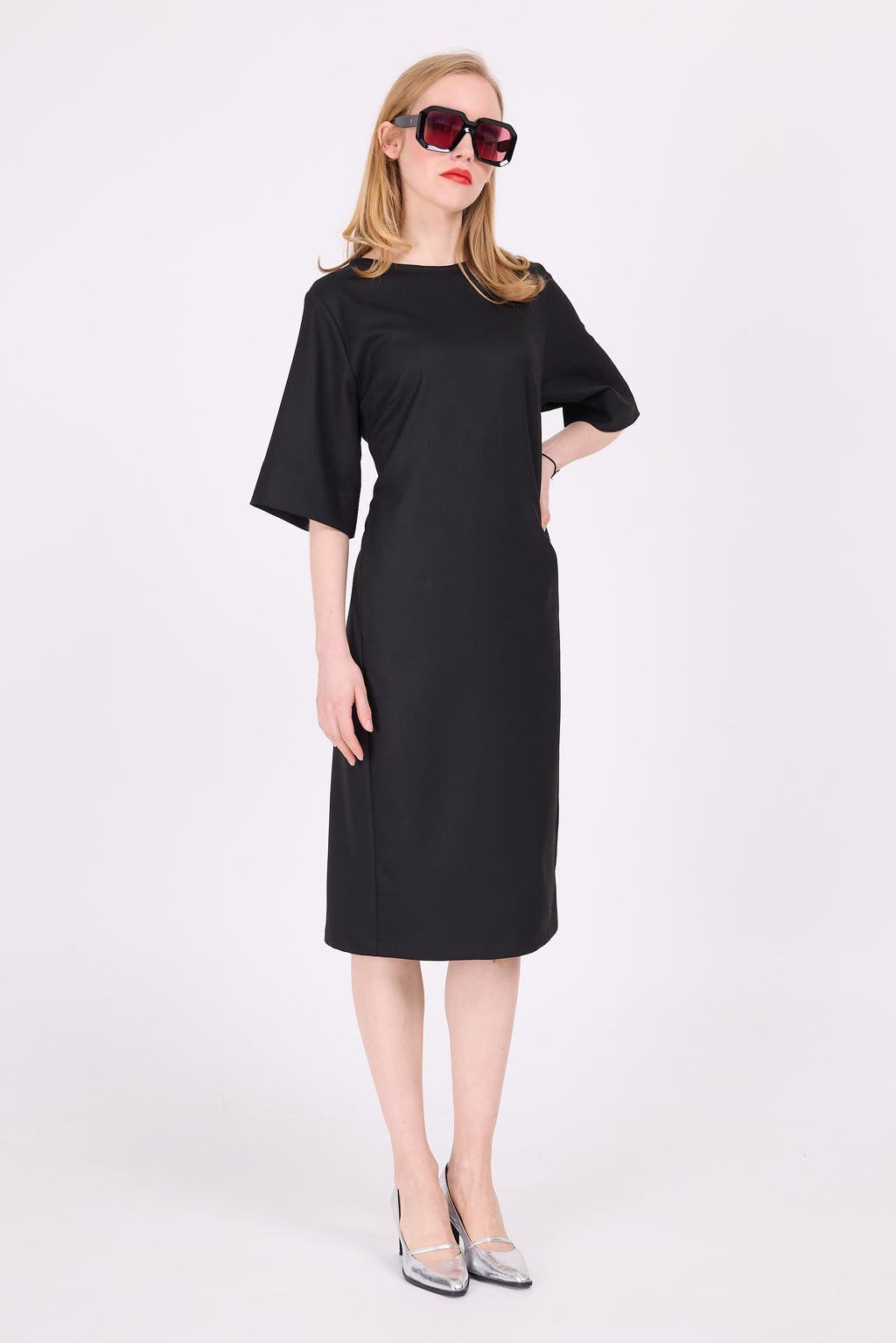 Elena schwarzes Kleid