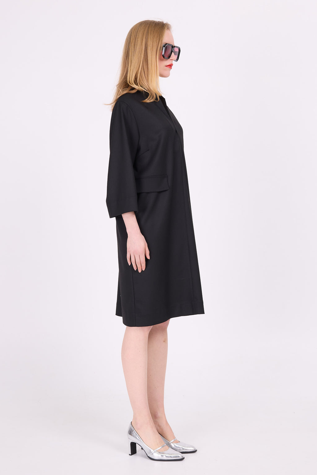 Eugenie schwarzes Kleid