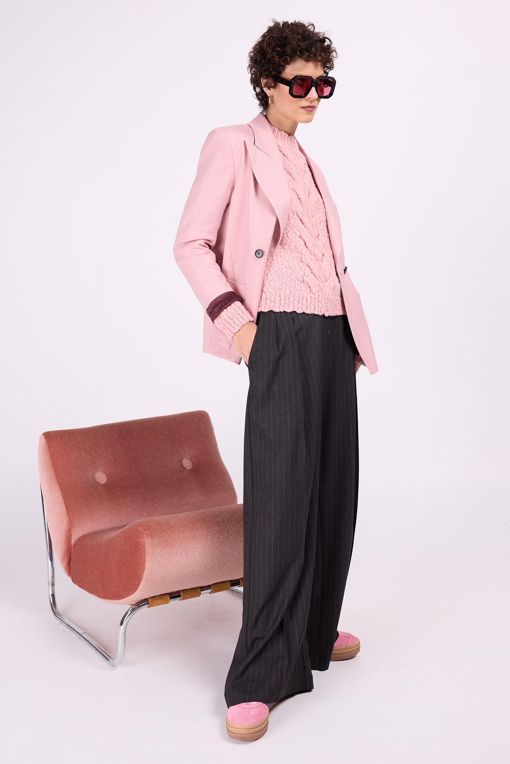 Davos rosa Blazer