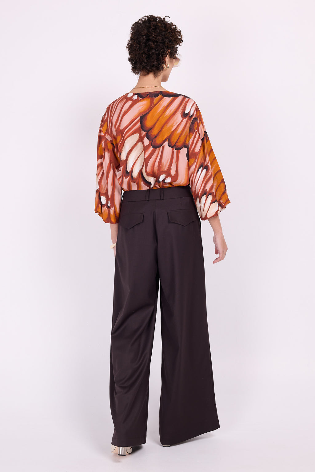 Edward dunkelbraune Hose
