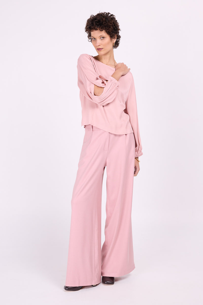 Zoëlla roze broek
