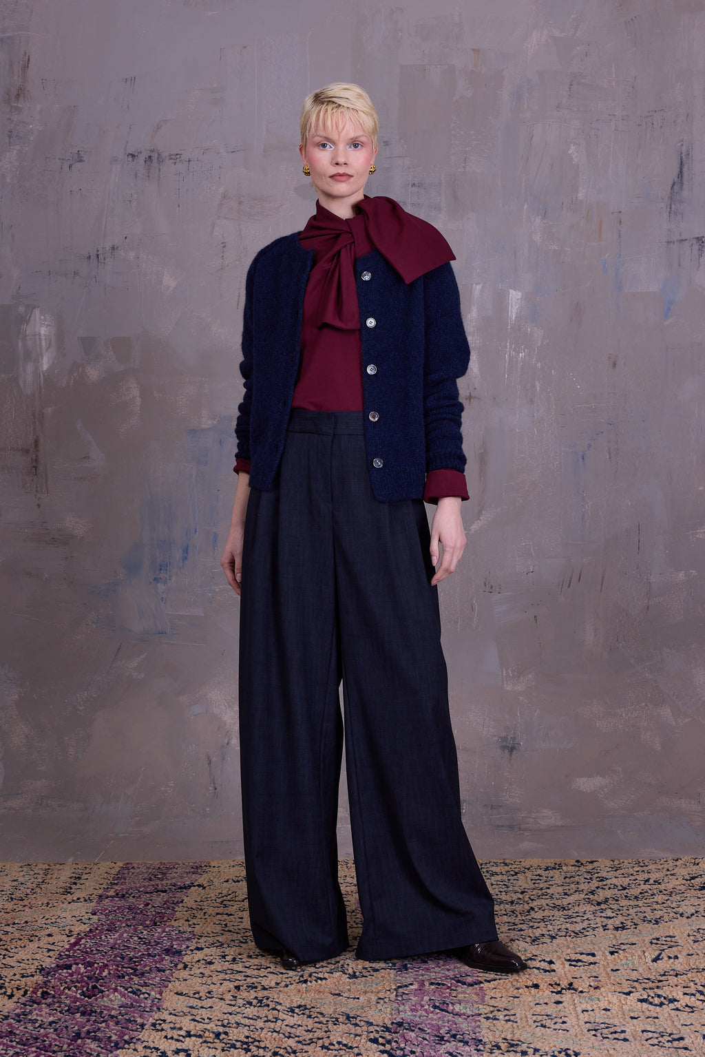 Gertruda sweater in plum