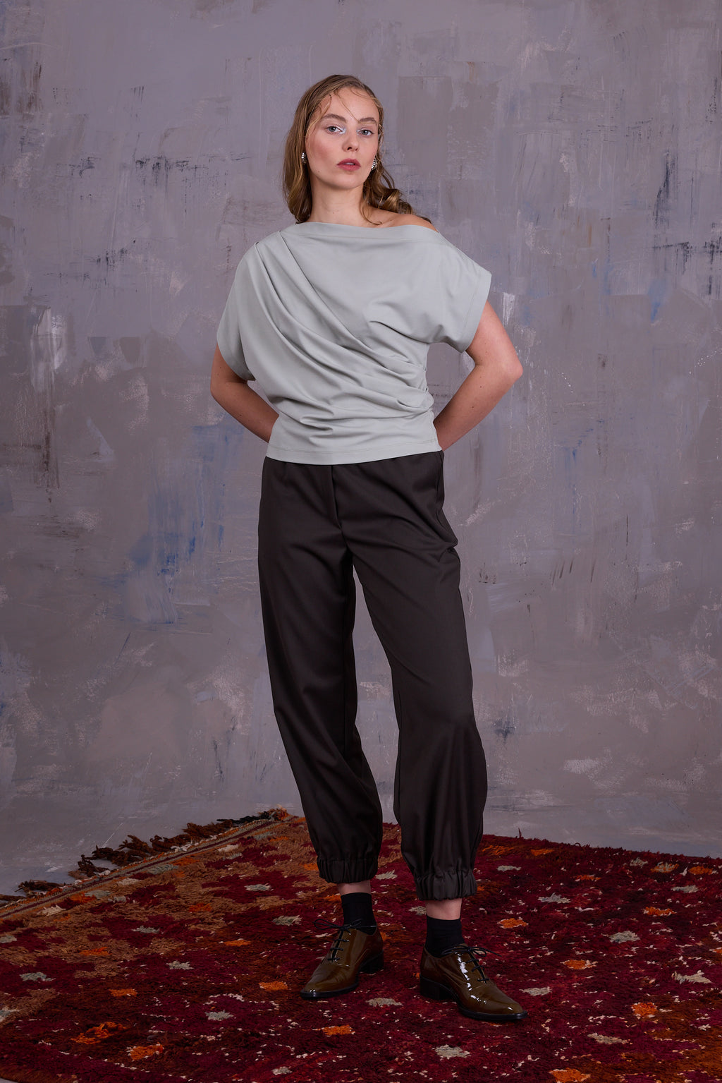 Gaby top in sage