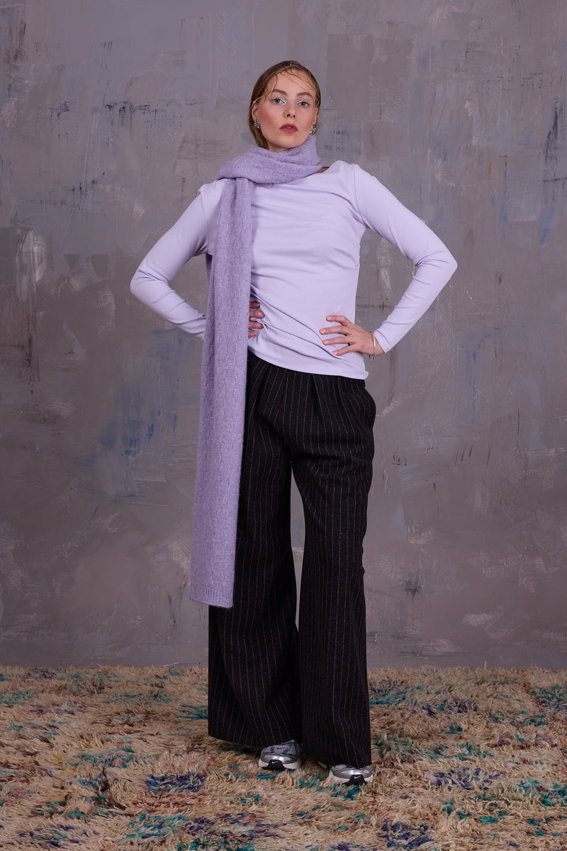 Elaine T-shirt in orchid hush