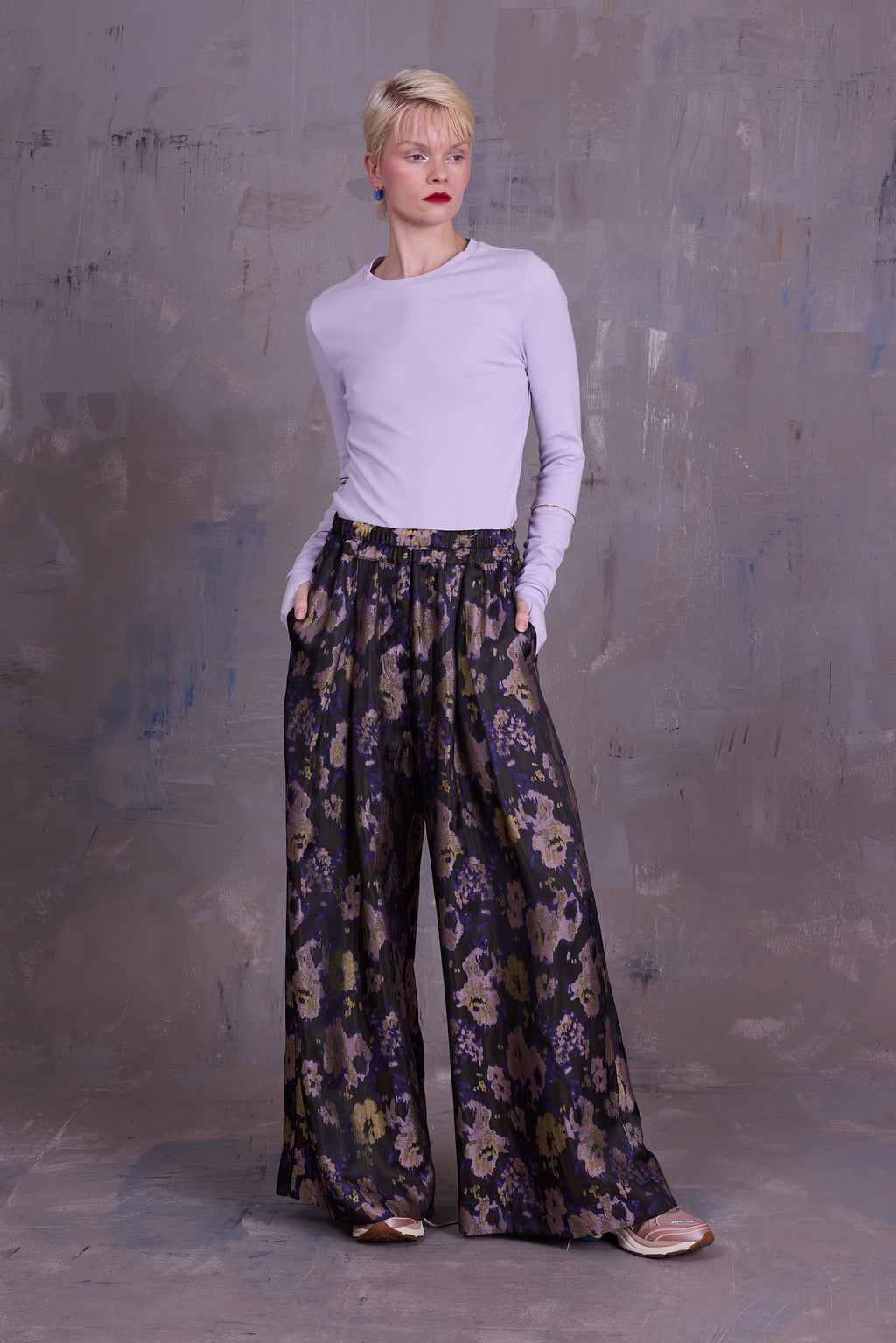 Gennis T-shirt in orchid hush