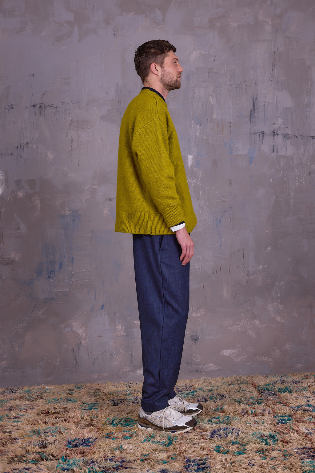 Greenville trui in midnight blue