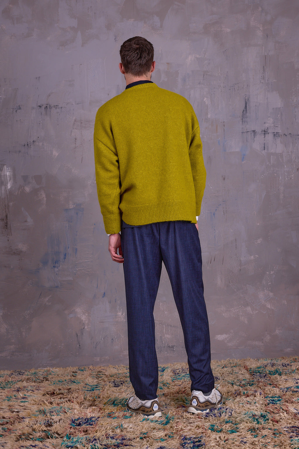 Greenville trui in midnight blue