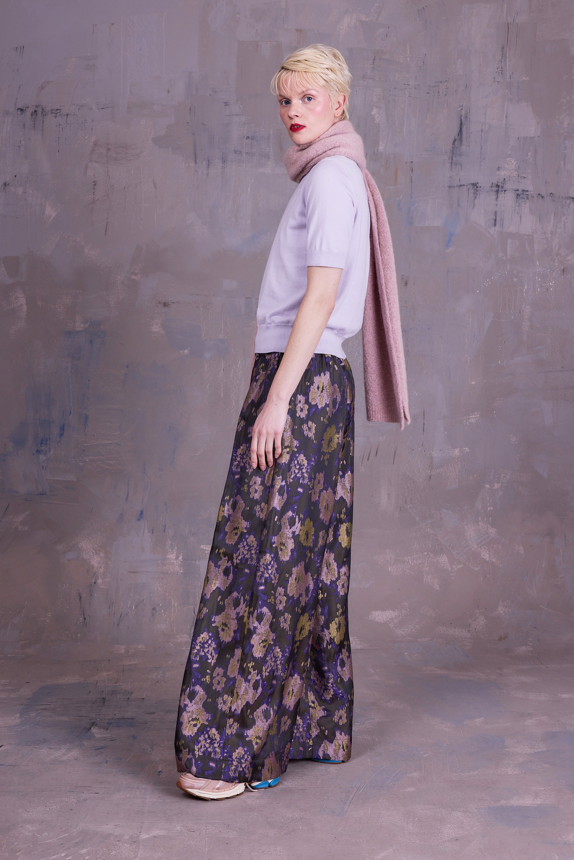 Geeske top in orchid hush