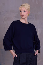 Oirlo sweater in dark navy