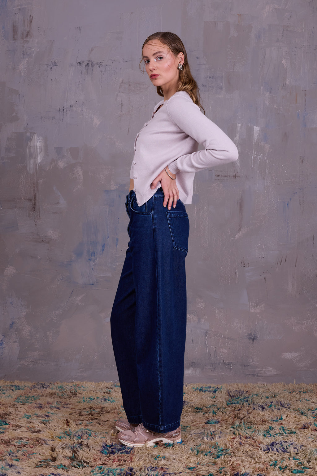 Grace cardigan in soft shell
