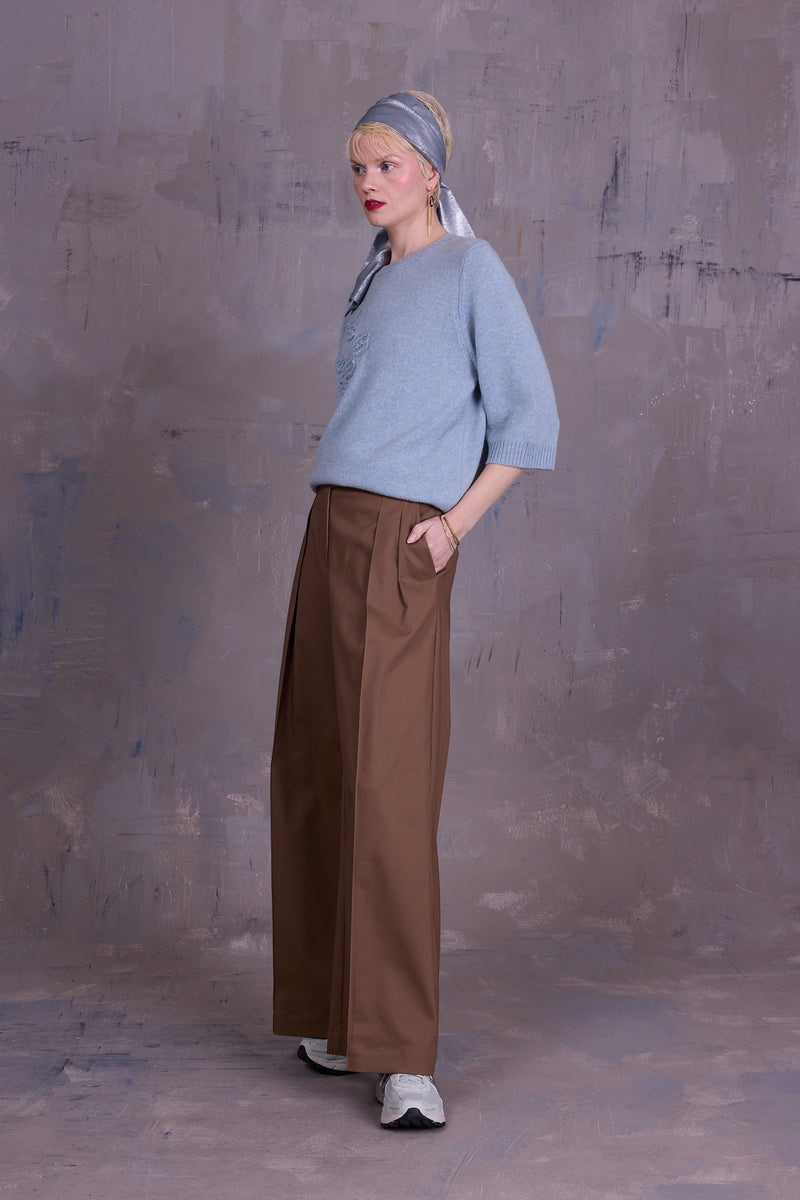 Giske truitje in pearl blue