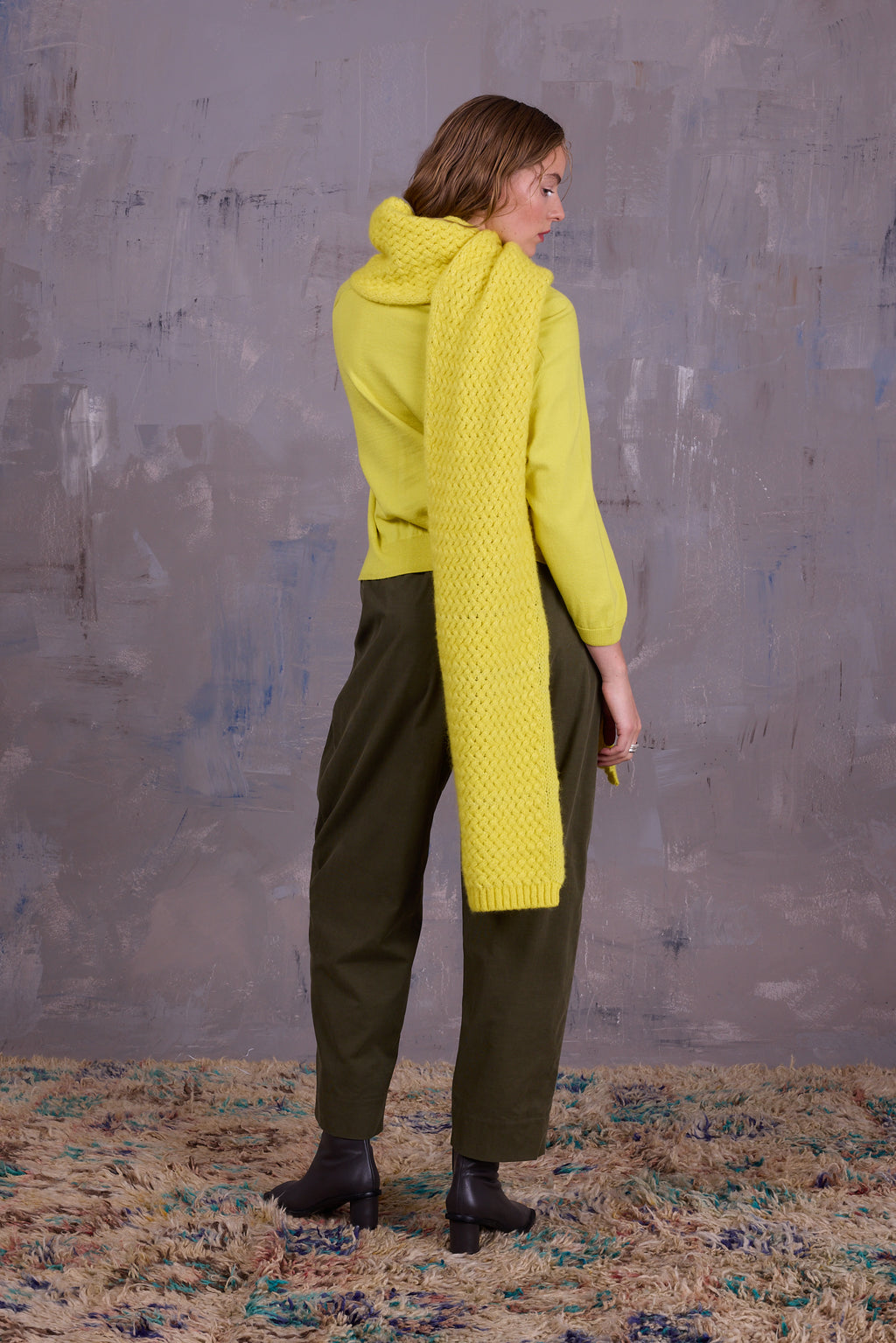 George trousers in olive