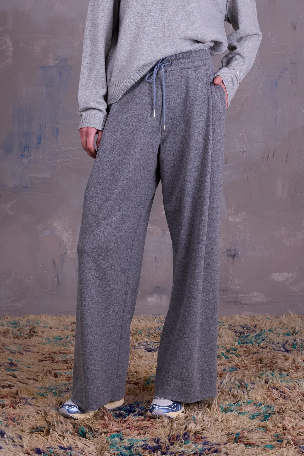 Geano broek in cloudy grey