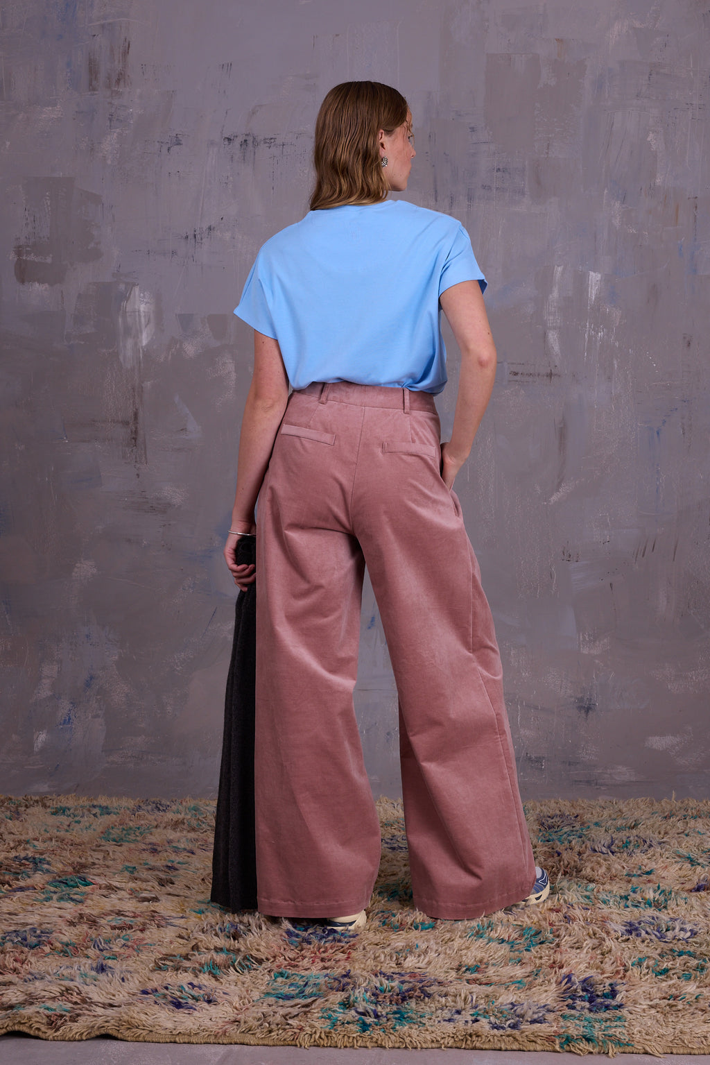 Guy broek in blossom velvet