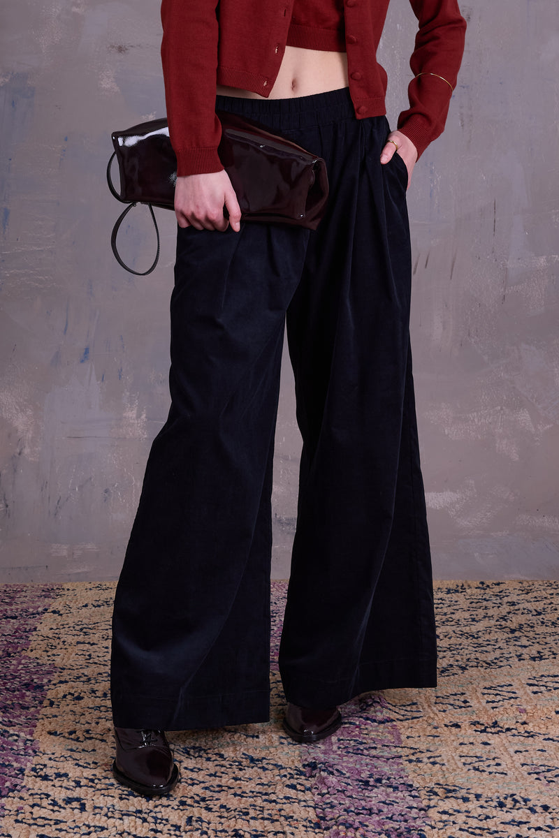 Freddy trousers in midnight blue