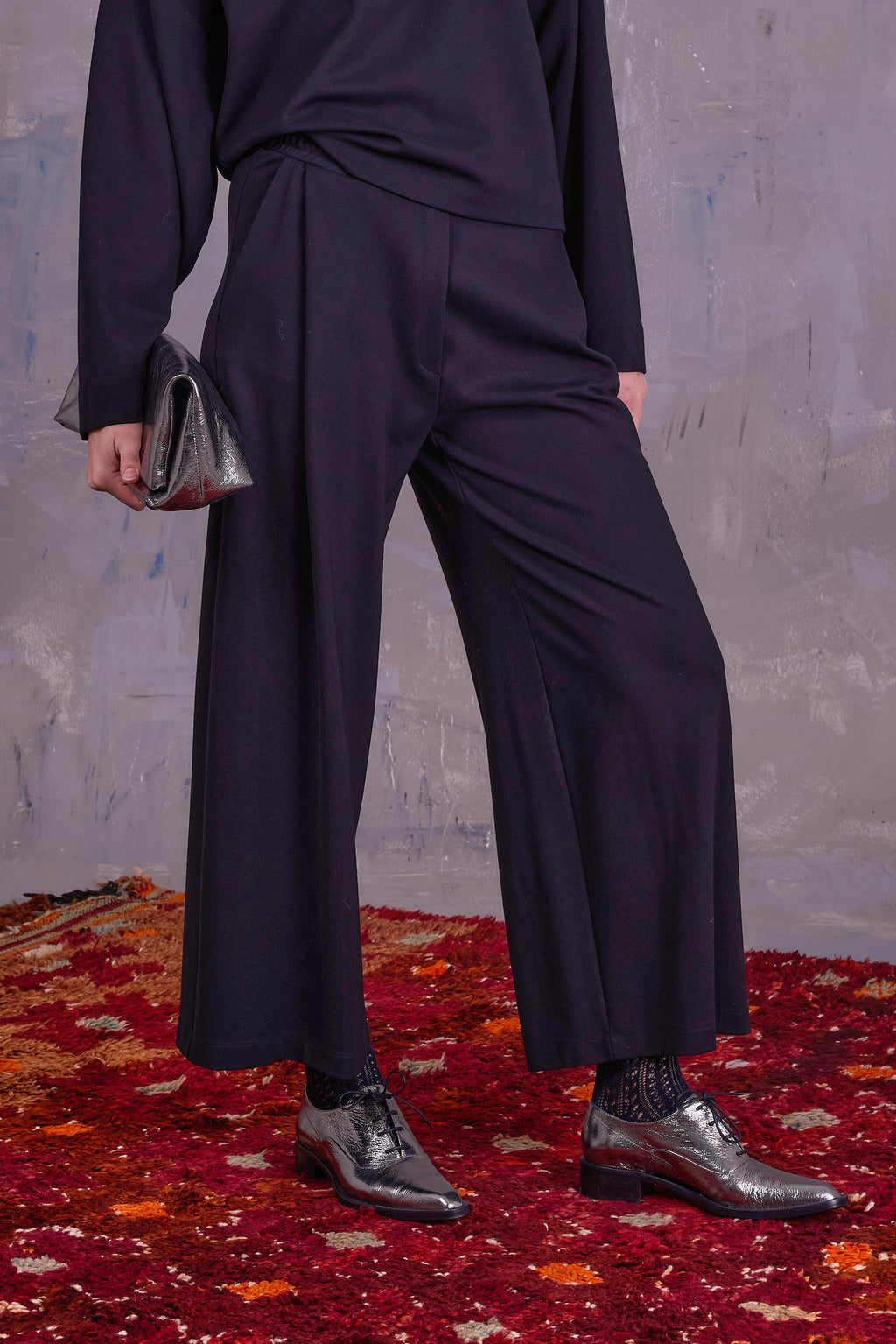 Walter black trousers