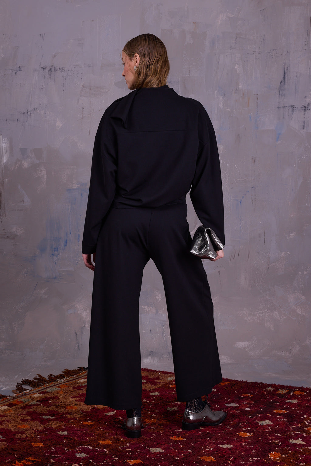 Walter black trousers