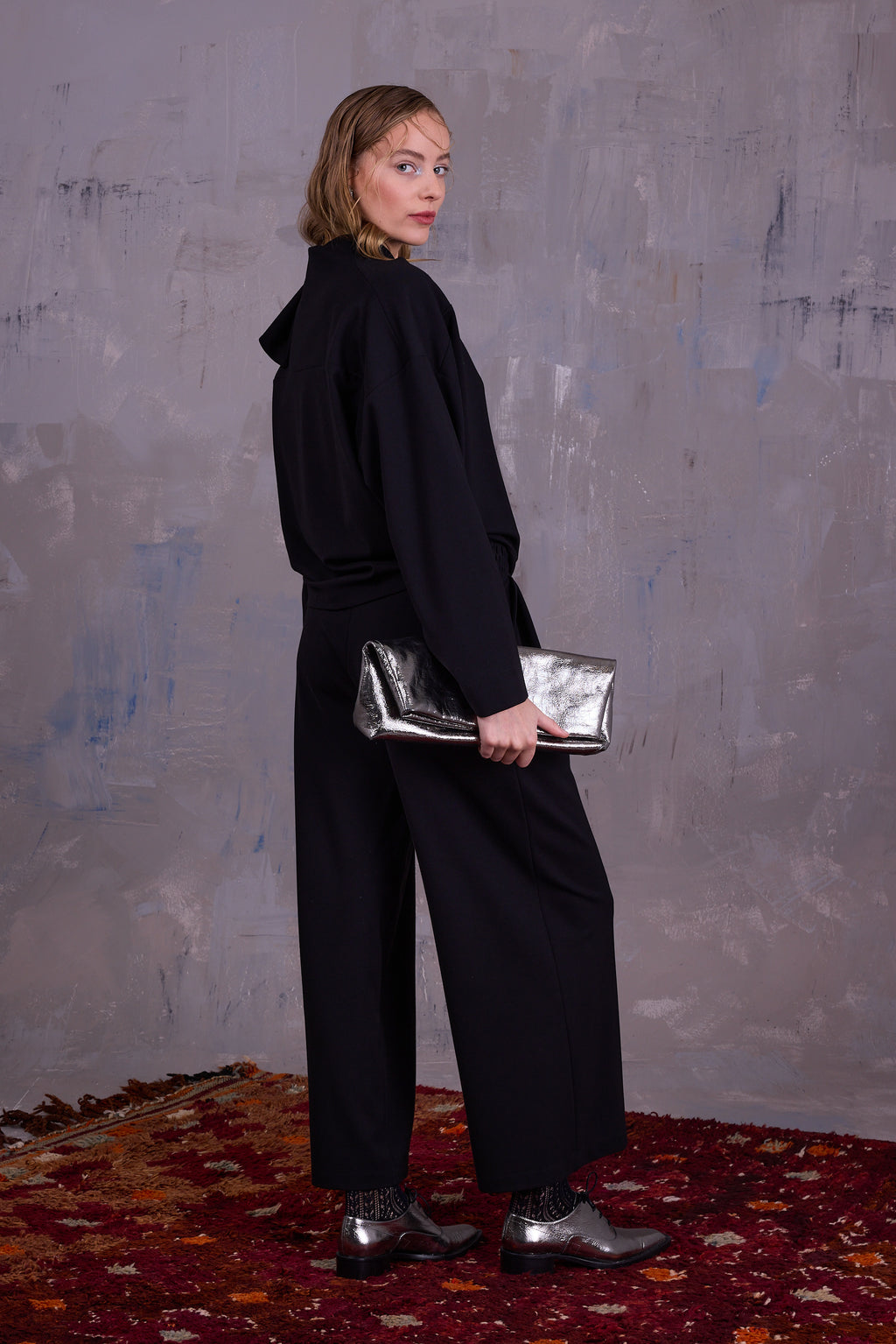 Walter black trousers