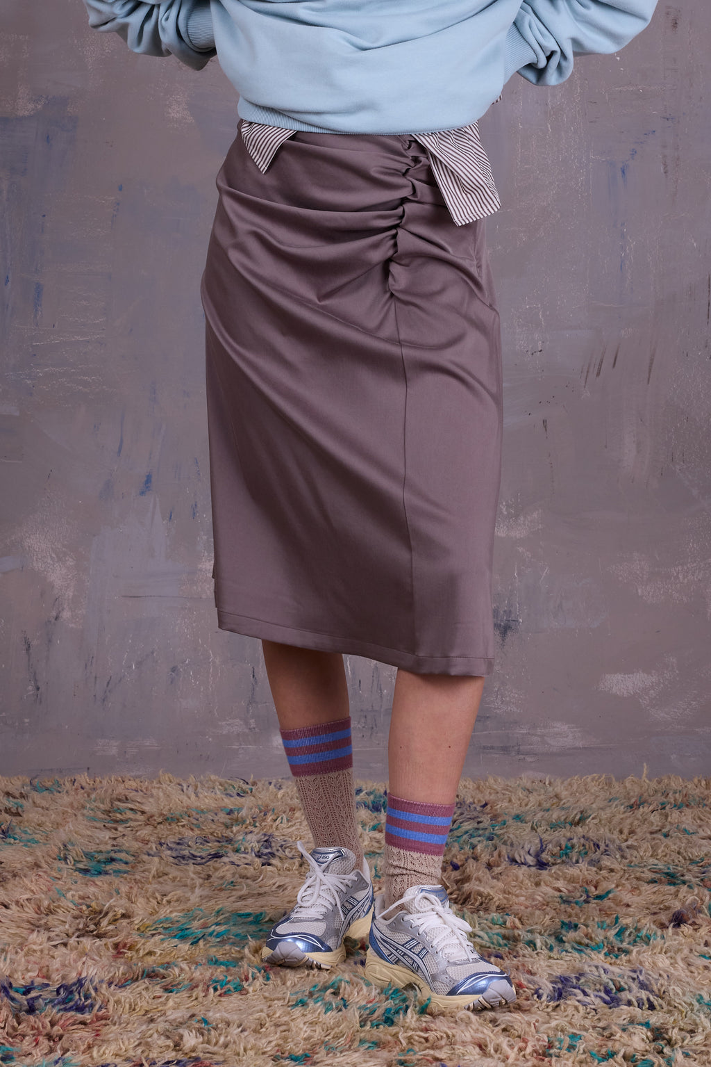  Greta skirt in moon rock 