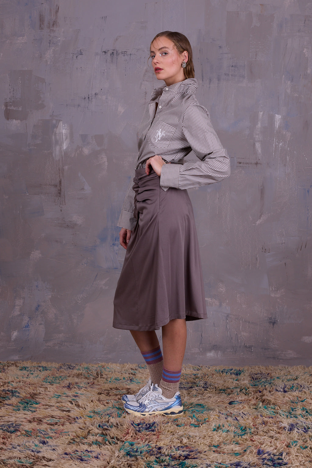  Greta skirt in moon rock 