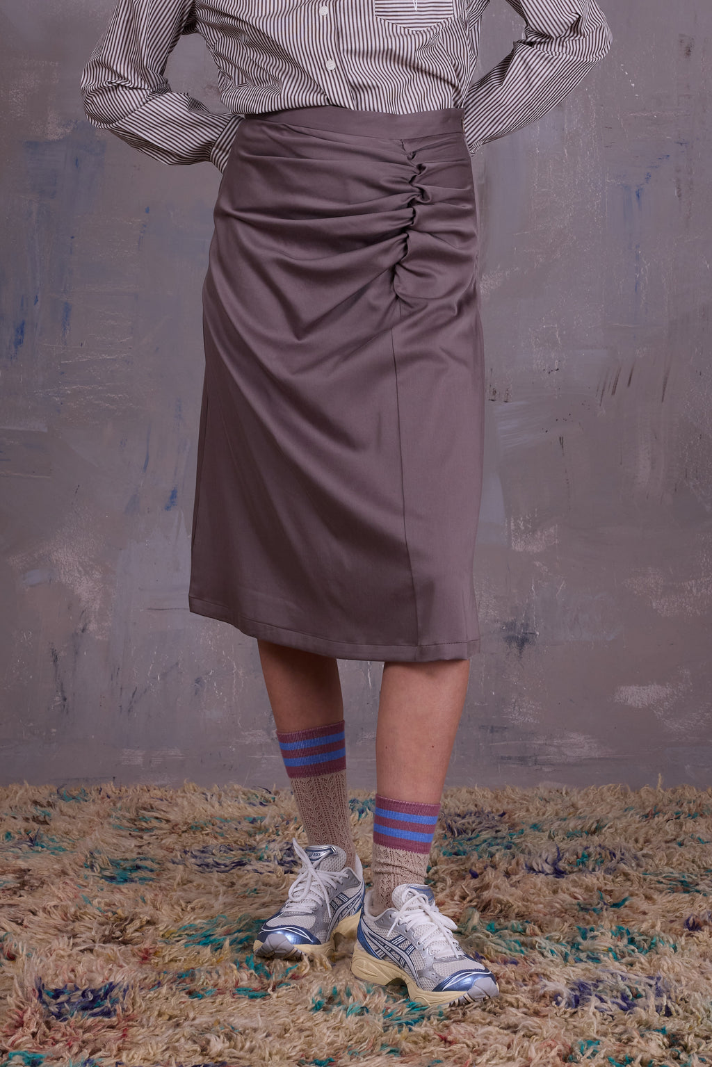  Greta skirt in moon rock 
