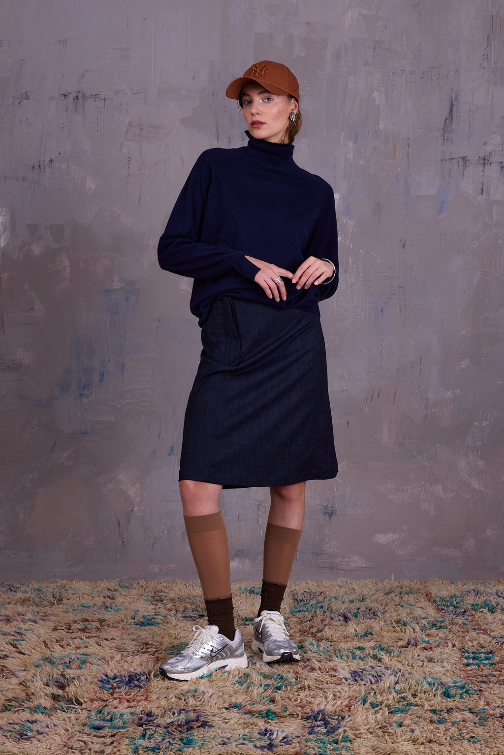 Eloise -  Fine Twill - Bleu Profond