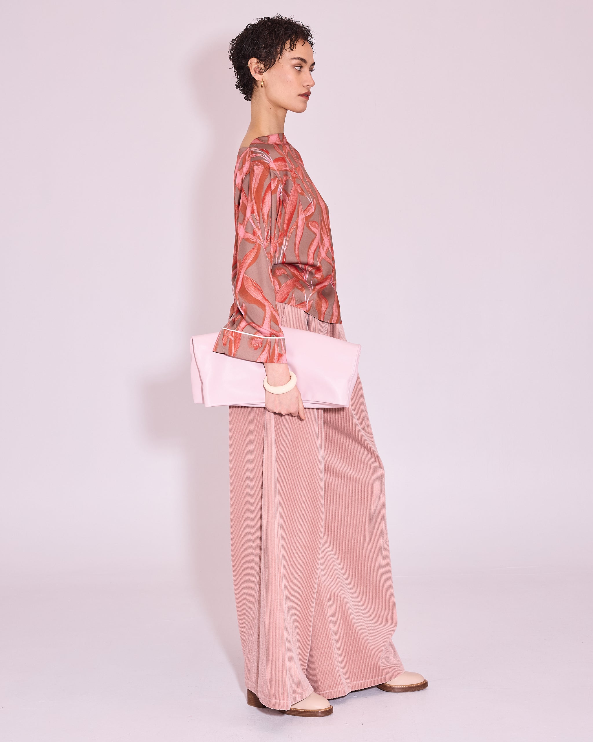 Jane blouse in red leaves