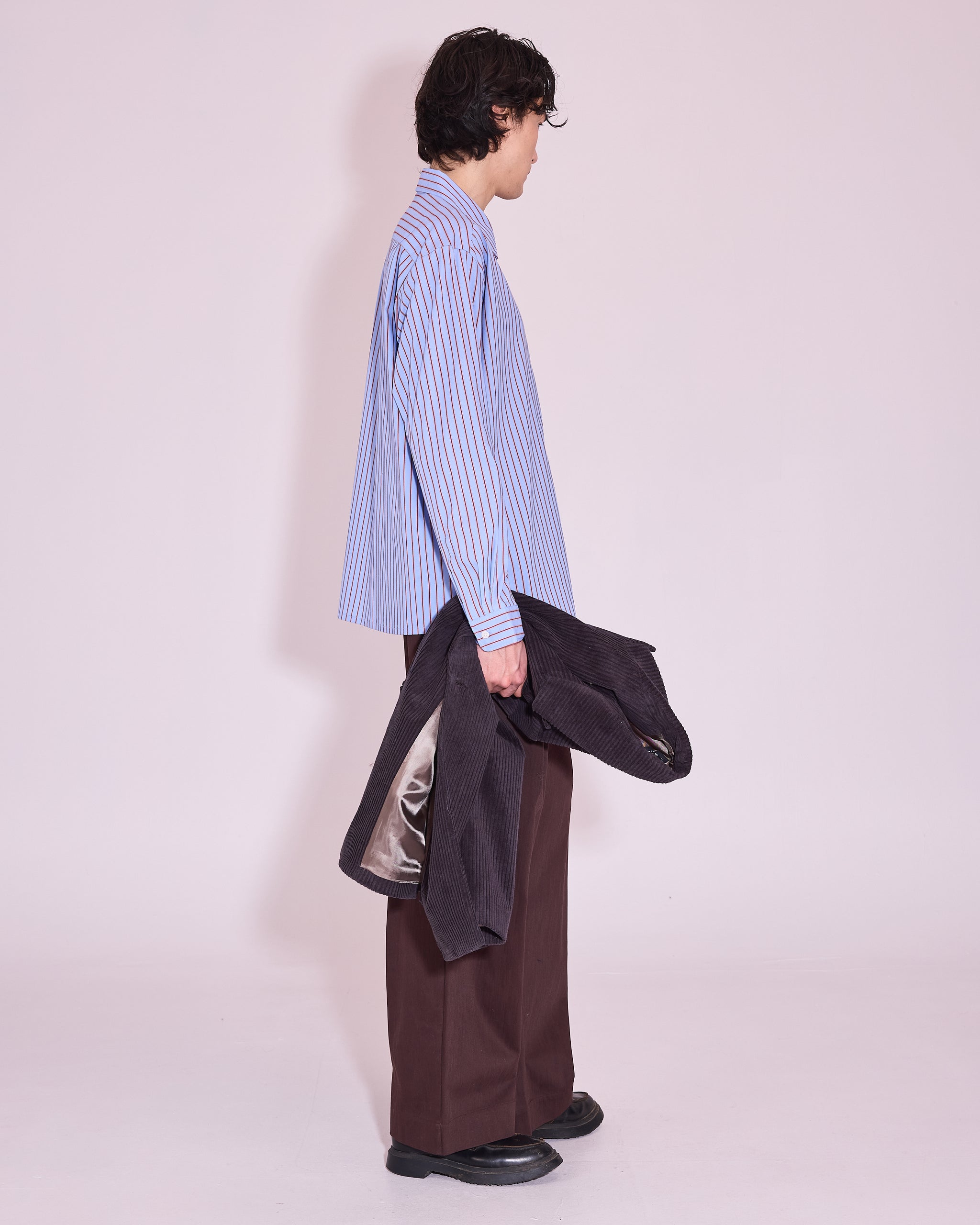 Gelesto hemd in cornflower blue / red