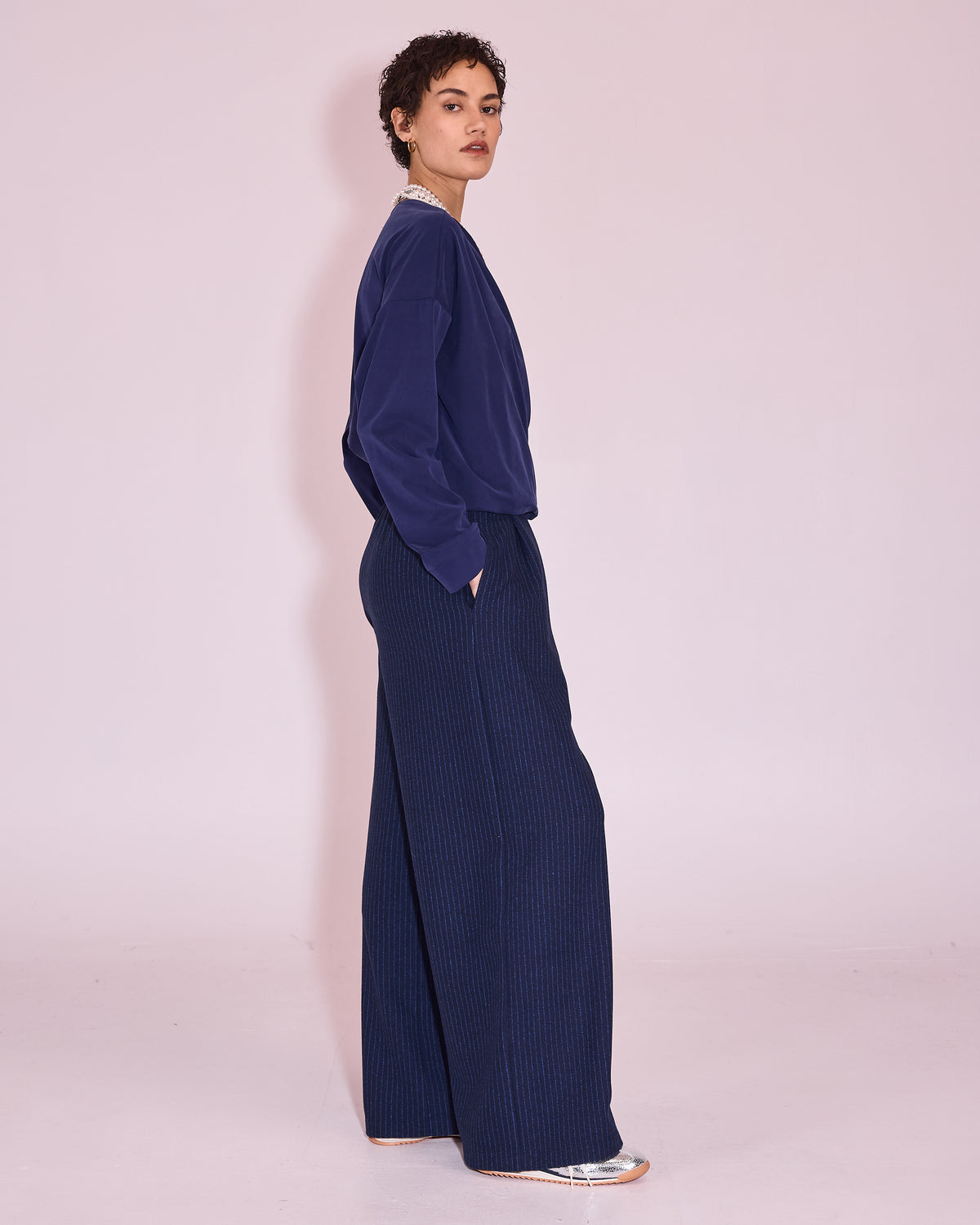 Jocelyn blouse in blue
