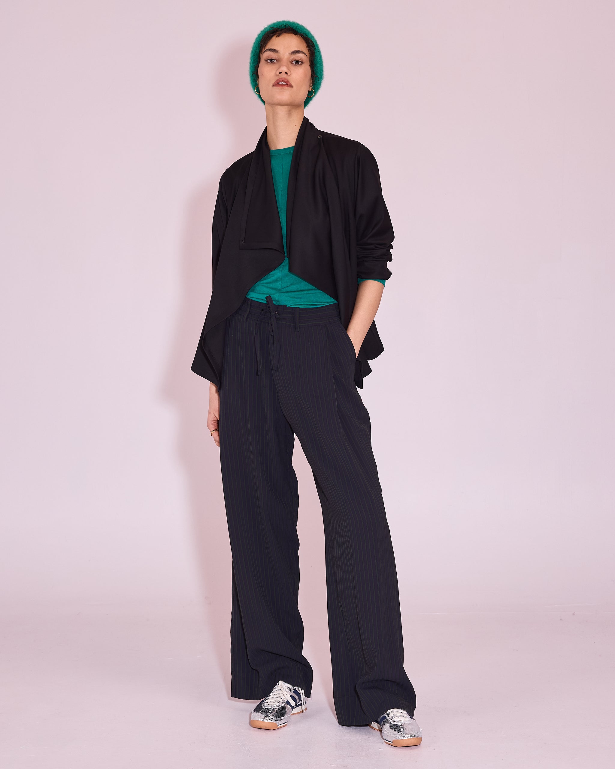 Jenniz T-shirt in evergreen