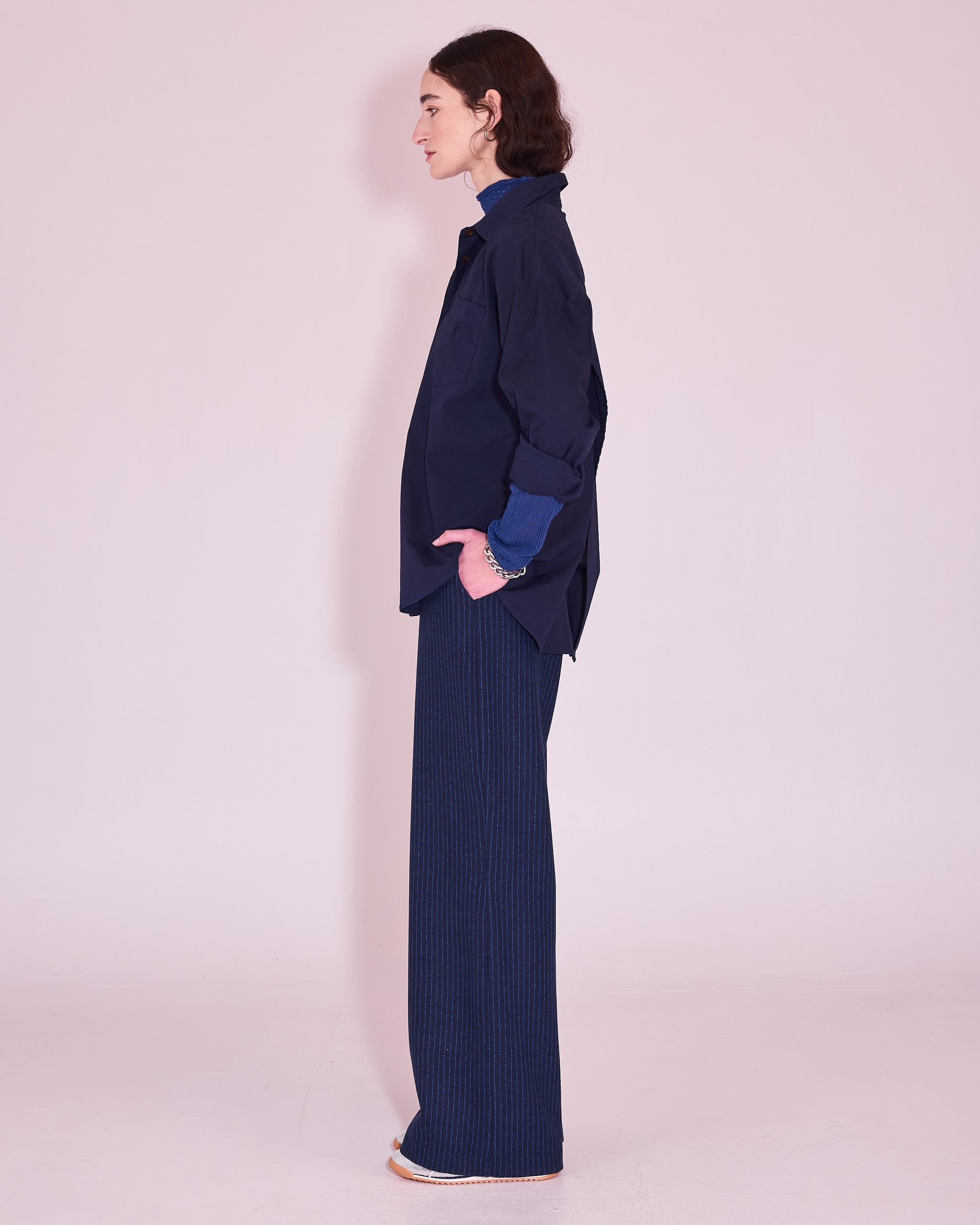 Gabri hemd in midnight blue