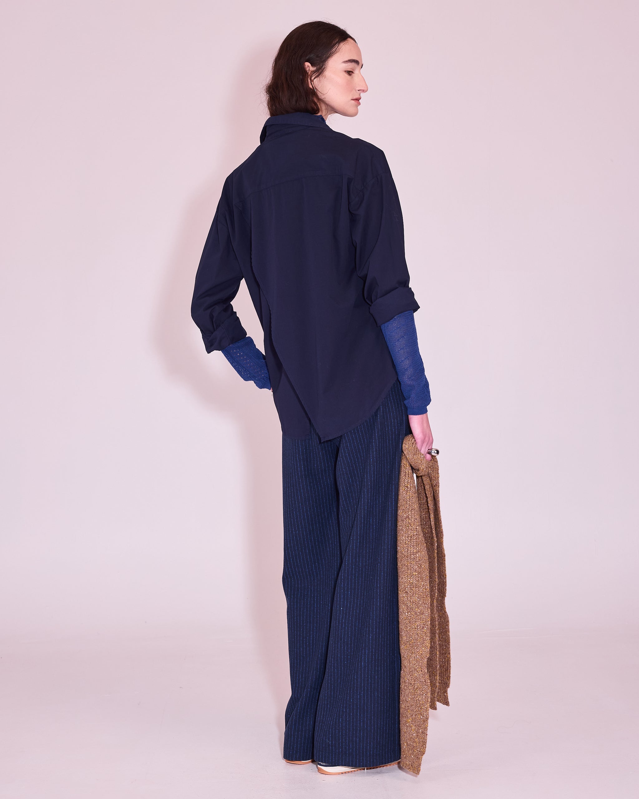 Gabri hemd in midnight blue