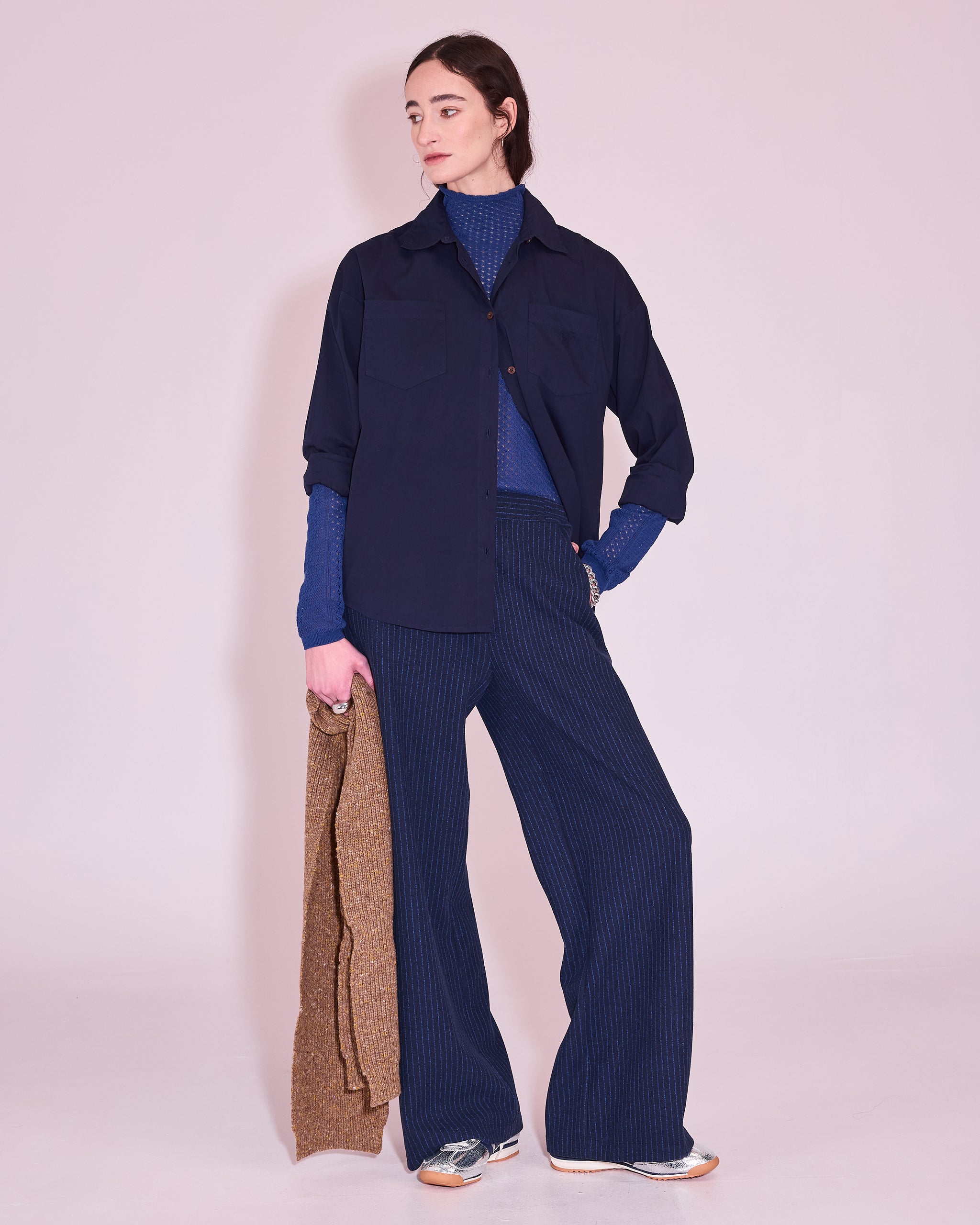 Gabri hemd in midnight blue