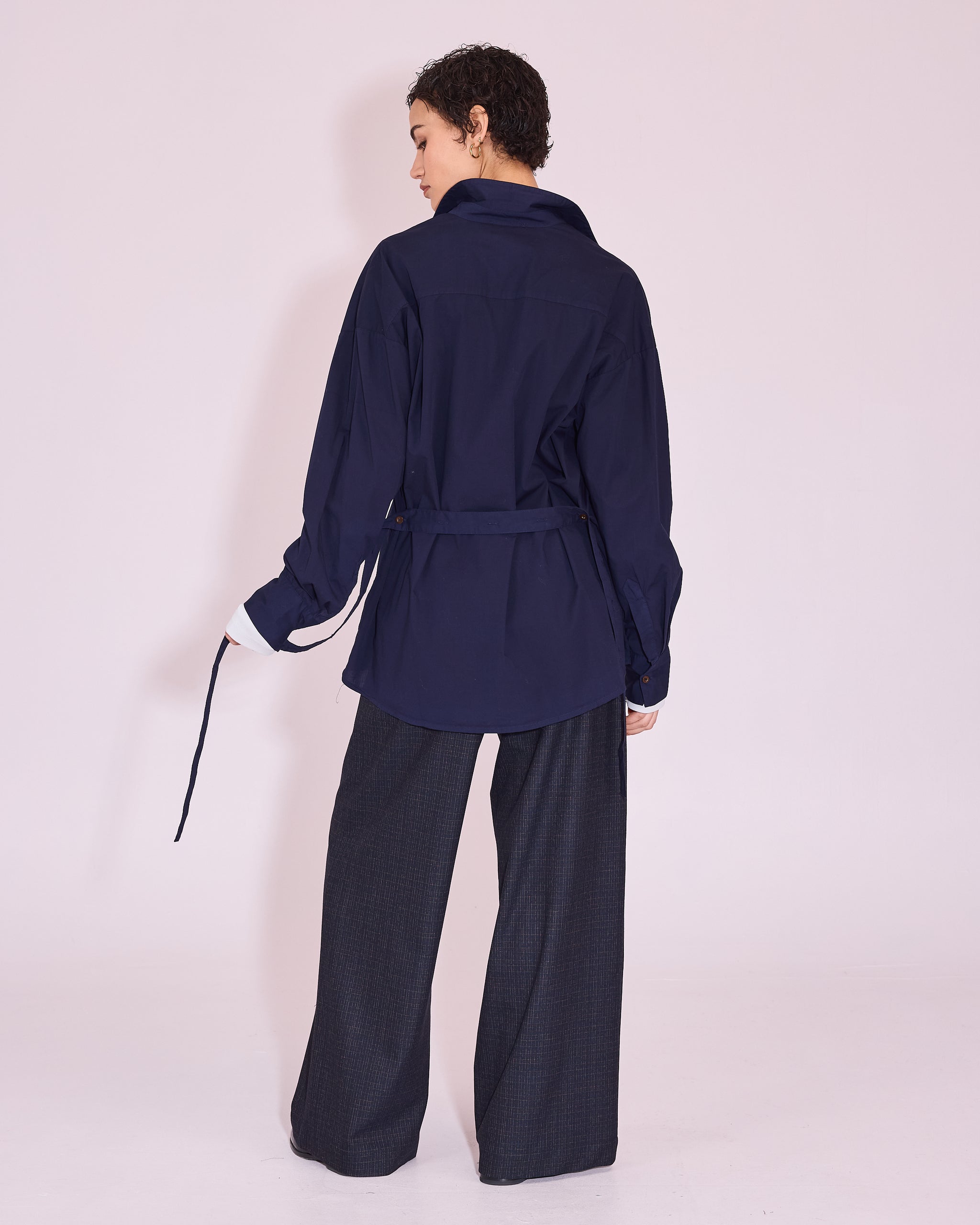 Jonelle hemd in midnight blue