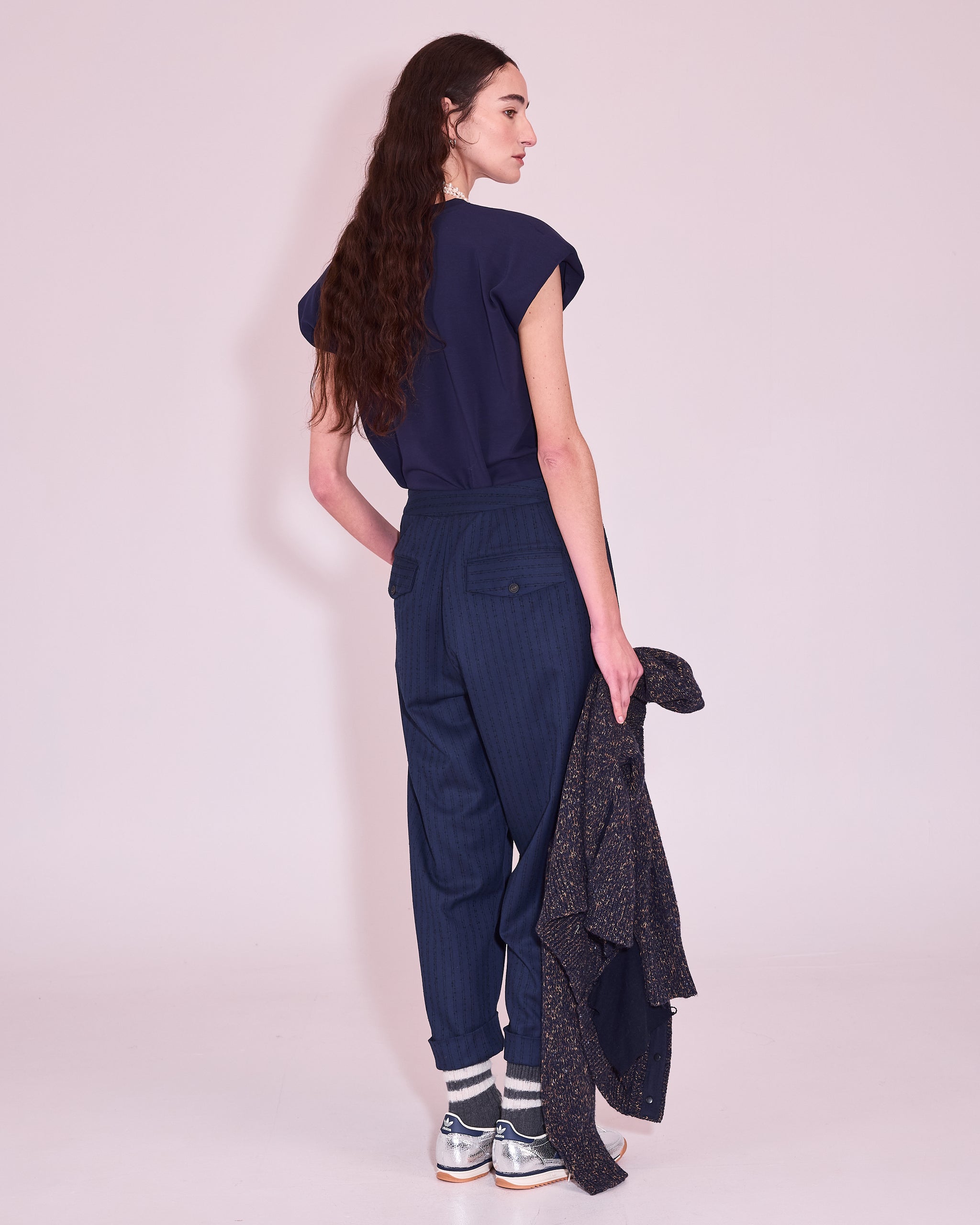 Jemma T-shirt in midnight blue