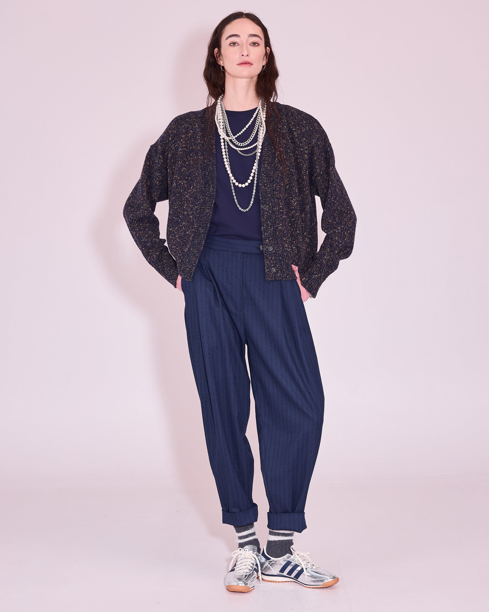 Jemma T-shirt in midnight blue